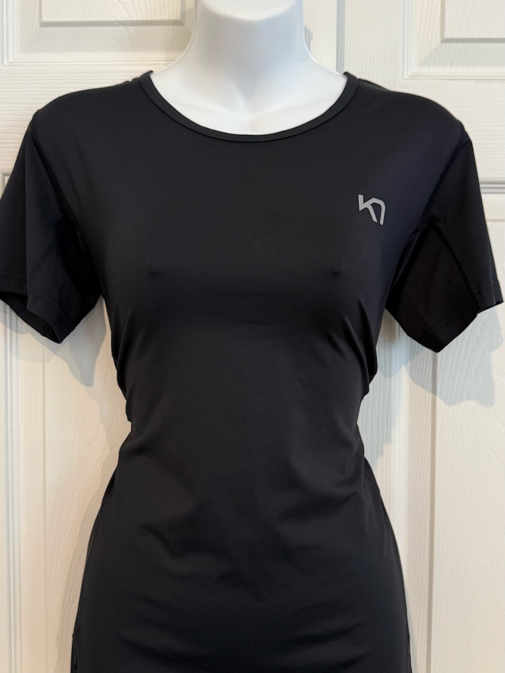 Kari Traa Black Short Sleeve Active Tee